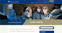 Desktop Screenshot of heartcentre.ca